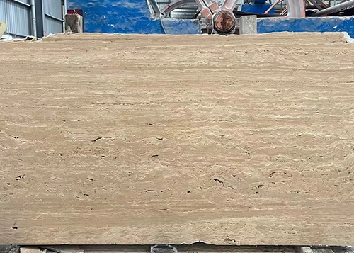 Turkey Travertine Beige Slab For Project