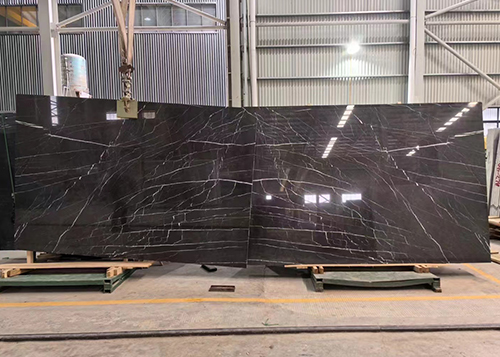 Iranian Pietra Grey Marble Polished Slab