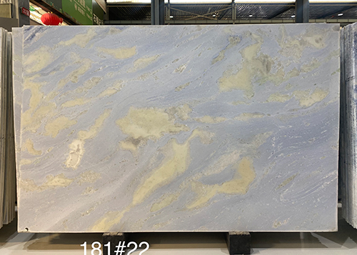 Beautiful Brazil Stone Azul Acquamarina Marble Slab