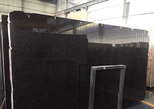 India Stone Galaxy Black Granite Slab / Cut To Size / Countertop