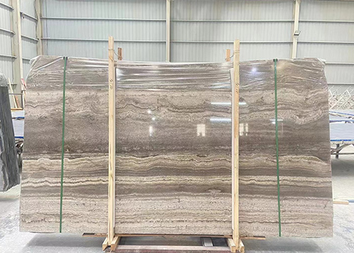 Iranian Silver Travertine Slab