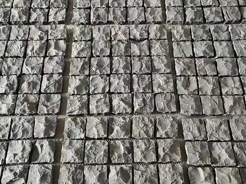 Regular Shape Size Zhangpu Black Paving Stone