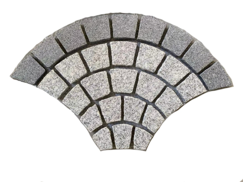 G603+G654 Granite Fan-Shaped Paving Stone