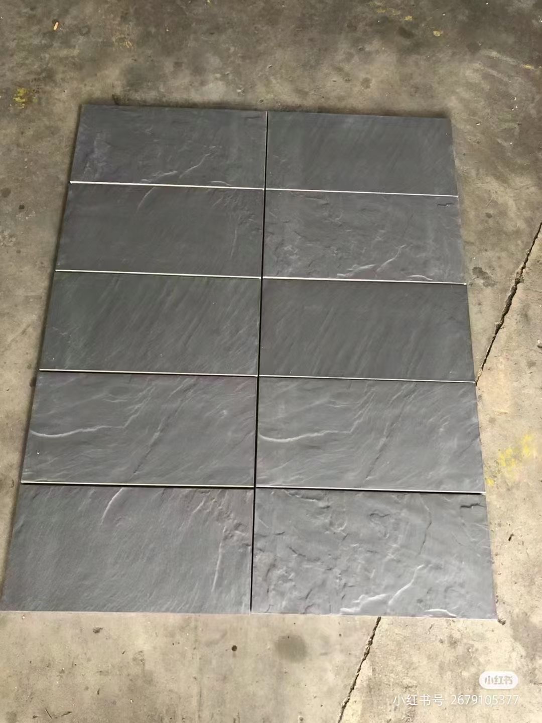 black wall cladding panel ledgestone thin slate for wall.jpg